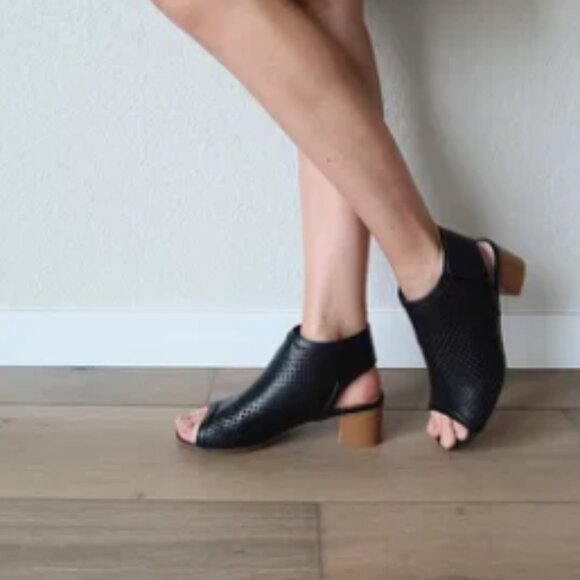 TWO pair of booties! Black and Tan J Adams Maddie and Tracy booties! LIKE NEW! - Picture 3 of 15